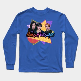 The Human League :: 80s Retro Style Design Long Sleeve T-Shirt